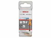Bosch Professional Stufenbohrer HSS-TiN mit 3-Flächen-Schaft (Ø 4-12 mm, 5 Stufen)