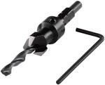 wolfcraft 2545000 Vorbohrer, &Oslash; 4,5mm mit Senker &Oslash; 12mm