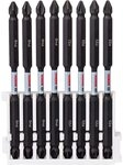 Bosch Accessories 8tlg. Doppelschrauber Bit Set (Impact Control, PH/PZ Bits - L&auml;nge: