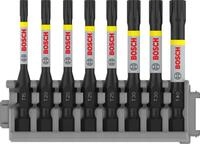 Bosch 8x PRO Torx Impact Bit (170 x 120 mm, Professional Zubeh&ouml;r Schraubendreher,