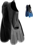CRESSI Agua Short Fins Black 35/36 - Self Adjusting Flossen f&uuml;r Schnorcheln,