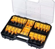 Dewalt Fr&auml;ser-Set 22 tlg. (Nutfr&auml;ser, Zinkenfr&auml;ser, Hohlkehlfr&auml;ser, in