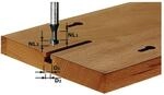Festool T-Nutfr&auml;ser HW S8 D10,5/NL13 &ndash; Bilderschlitz Oberfr&auml;se | Zweischneidiger