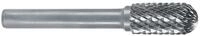 RUKO 116022 - Fresas metal duro forma C - WRC Semiesf&eacute;rica (10 x 60 mm)
