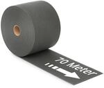 NOOR Sichtschutzstreifen Textil - Moderne Zaunblende Silber 0,19 x 70 m 