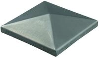 Alberts 418052 Pfostenkappe f&uuml;r Vierkantmetallpfosten | zum Anschwei&szlig;en | Stahl 