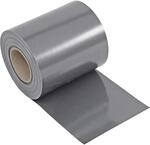 NOOR Sichtschutzstreifen PVC BLICKDICHT - Zaunblende Hellgrau 0,19 x 35 m