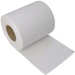NOOR Sichtschutzstreifen PVC BLICKDICHT - Zaunblende Wei&szlig; 0,19 x 35 m