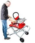 Klappbarer Standfu&szlig;