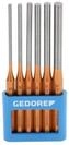 GEDORE Splinttreiber-Satz inkl. PVC-Halter, 6-teilig, 3-10 mm, lange Form,