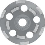 Bosch 1x PRO Abrasive Diamantschleifk&ouml;pfe f&uuml;r 22,23‑mm-Bohrung und Betonschleifer