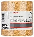 Bosch Professional C470 Schleifwalze Farbe f&uuml;r Holz(93 mm, 5 m, K&ouml;rnung 40), Gelb,