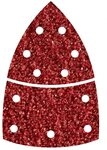 wolfcraft Haft-Schleifbl&auml;tter 10er Pack K&ouml;rnung 60 &ndash; f&uuml;r Holz, Metall, Farbe,
