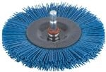 wolfcraft Nylondraht-Scheibenb&uuml;rste, soft, &oslash;100 mm - 2727000 - zum Reinigen und