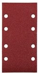 kwb Schleifstreifen 93x185 mm aus Edelkorund mit K&ouml;rnung 180, werkzeugloser Wechsel,