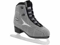 Roces Ice Skates x Damen Schlittschuh, schwarz/weiß/Silber, 35 EU