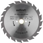 wolfcraft Handkreiss&auml;geblatt HM, Serie, Silber, 150 X 20