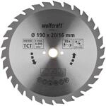 wolfcraft 6376000 | Handkreiss&auml;geblatt HM | Serie gr&uuml;n | 30 Z&auml;hne | &oslash;190mm