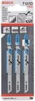 Bosch 3x Stichs&auml;geblatt T 127 D Special for Alu (f&uuml;r Aluminium, Professional