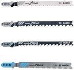 Bosch Professional 40tlg. Stichs&auml;geblatt-Set Wood and Metal (f&uuml;r Holz und Metall,
