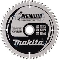 Makita Specialized Saegeblatt, 165 x 20 mm, 52Z, B-33831