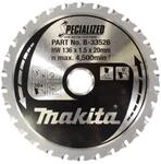 Makita B-33526 SPECIALIZED Saegeb.136x20x30Z, 18 x 540 mm, Farbe