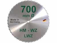 HM Sägeblatt 700 x 30 mm LWZ Hartmetall Präzision Kreissägeblatt 700mm...