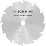 Bosch 1x PRO Construction Wood Kreiss&auml;geblatt f&uuml;r Netz-Handkreiss&auml;gen (f&uuml;r