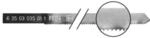 Fein Stichs&auml;gebl&auml;tter 88 mm Zahnteilung 1.2 (5 St&uuml;ck) f&uuml;r Alu, Metall, Kunststoff
