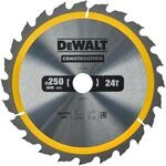 DEWALT Kreiss&auml;geblatt 250 mm x 30 mm 24T Nail Tough Hartmetall, DT1956-QZ