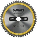DEWALT 250 x 30 mm Kreiss&auml;geblatt (f&uuml;r den Einsatz auf Station&auml;rs&auml;gen, nagelfest,