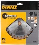 DEWALT DT4026-QZ - Hoja para sierra circular port&aacute;til 165x20mm 24D