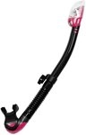 Tusa Hyper dry Elite 2 - Trockenschnorchel Erwachsene - schwarz rosa