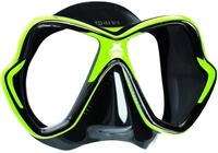 Mares Erwachsene Taucherbrille X-Vision Mask 14, Schwarz/Gr&uuml;n, BX, 411044