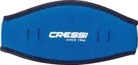 Cressi Neoprenuberzug Mask Strap Cover, blau