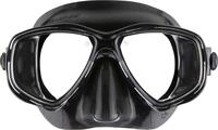 Cressi Marea Mask - Tauchen und Schnorcheln Maske, Schwarz/Schwarz, Einheitsgr&ouml;&szlig;e,