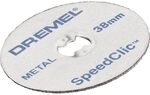 Dremel SpeedClic SC456 Metall-Trennscheibe, Zubeh&ouml;rsatz mit 5 Trennscheiben zum