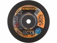 RHODIUS XT38 | 1 Stück Ø 230 mm x 1,9 mm | Trennscheibe Metall | Made in...