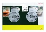 Bosch Home and Garden 2 Diamanttrennscheiben f&uuml;r Fliesen und Baumaterial, 115 mm,