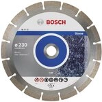 Bosch Professional 10x Diamanttrennscheibe Standard for Stone (f&uuml;r Stein, Granit,