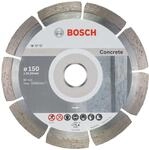 Bosch 10x Diamanttrennscheibe Standard for Concrete (f&uuml;r Beton, Porenbeton, &Oslash; 150 x