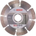 Bosch 1x Diamanttrennscheibe Standard for Concrete (f&uuml;r Beton, Porenbeton, &Oslash; 115 x
