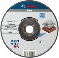 Bosch PRO Stone Trennscheibe, 180 x 3 x 22.23 mm, gekr&ouml;pft | f&uuml;r