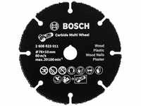Bosch Professional Carbide Multi Wheel Trennscheibe (Multi Material, Ø 76 mm,