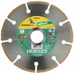 wolfcraft HM-Trennscheibe Standard &Oslash; 115 x 22.23 mm I 8369000 I f&uuml;r Winkelschleifer