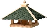 dobar&reg; 98540FSCe Gro&szlig;es Vogelfutterhaus - XL Vogelvilla aus Massivholz - Vogelhaus