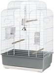 Ferplast Vogelk&auml;fig Wellensittich K&auml;fig Exotenk&auml;fig, inkl. Vogelspielzeug,