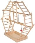 Trixie 5659 Holz-Leiterspielplatz, 44 &times; 44 &times; 16 cm