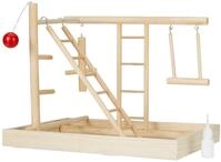 Karlie Playpoint, Vogelspielzeug, Holz, Natur, 35x25x27 cm