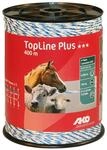 AKO Weidezaunlitze TopLine Plus (wei&szlig;/blau, 400 m L&auml;nge, TriCOND Leitermaterial,